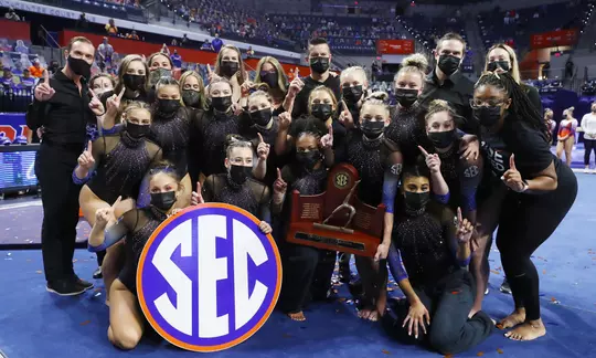 Gator Gymnastics - 2021 Southeastern Conference regular-season champions