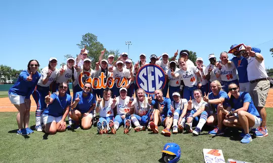 Gators Softball - 2021 Southeastern Conference regular-season champions
