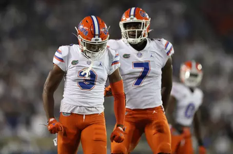 during the Gators' game against the Kentucky Wildcats on Saturday, October 2, 2021 at Kroger Field in Lexington, Ky. / UAA Communications photo by Tim Casey