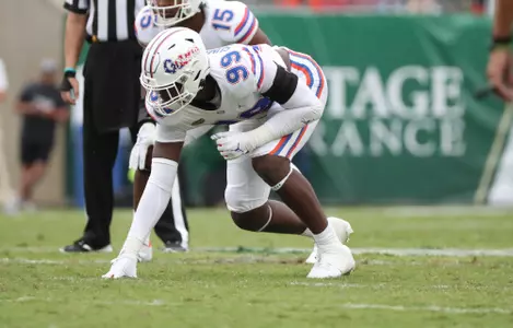 during the Gators' game against the USF Bulls on Saturday, September 11, 2021 at Raymond James Stadium in Tampa, Fla. / UAA Communications photo by Isabella Marley