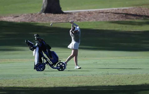 Florida Gators golf on Friday, January 14, 2022 at the Mark Bostick Golf Course in Gainesville, FL / UAA Communications photo by Anna Carrington