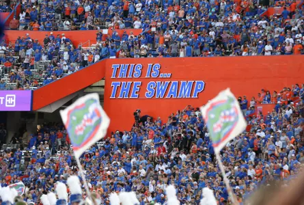 during the Gators' game against the South Florida Bulls on Saturday, September 17, 2022 at Ben Hill Griffin Stadium in Gainesville, Fla. / UAA Communications photo by Sydney Calle
