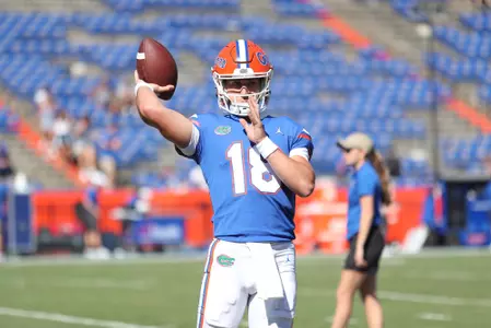during the Gators' game against the Missouri Tigers on Saturday, October 8, 2022 at Ben Hill Griffin Stadium in Gainesville, Fla. / UAA Communications photo by Isabella Marley