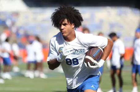 during the Gators' game against the Missouri Tigers on Saturday, October 8, 2022 at Ben Hill Griffin Stadium in Gainesville, Fla. / UAA Communications photo by Isabella Marley