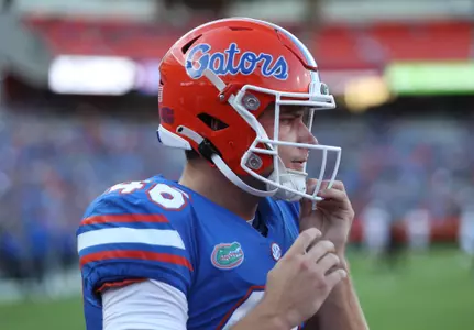during the Gators' game against the South Florida Bulls on Saturday, September 17, 2022 at Ben Hill Griffin Stadium in Gainesville, Fla. / UAA Communications photo by Craig Haas