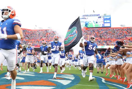 during the Gators' game against the Kentucky Wildcats on Saturday, September 10, 2022 at Ben Hill Griffin Stadium in Gainesville, Fla. / UAA Communications photo by Isabella Marley