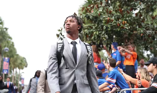 during the Gators' game against the Kentucky Wildcats on Saturday, September 10, 2022 at Ben Hill Griffin Stadium in Gainesville, Fla. / UAA Communications photo by Isabella Marley