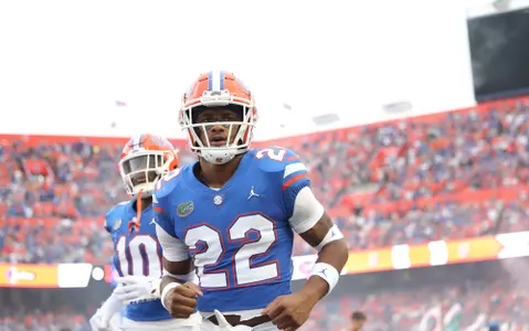 during the Gators' game against the Kentucky Wildcats on Saturday, September 10, 2022 at Ben Hill Griffin Stadium in Gainesville, Fla. / UAA Communications photo by Isabella Marley