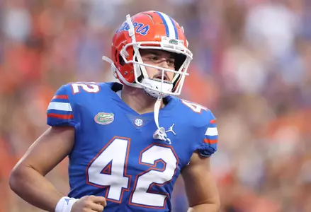 during the Gators' game against the Kentucky Wildcats on Saturday, September 10, 2022 at Ben Hill Griffin Stadium in Gainesville, Fla. / UAA Communications photo by Isabella Marley