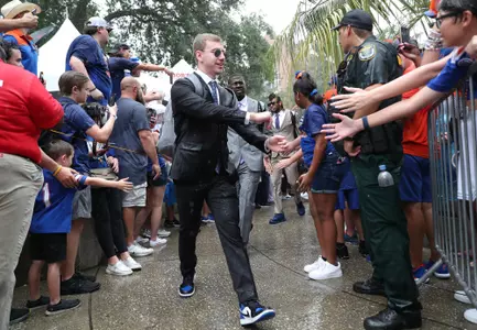 during the Gators' game against the Utah Utes on Saturday, September 3, 2022 at Ben Hill Griffin Stadium in Gainesville, Fla. / UAA Communications photo by Hannah White