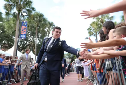 during the Gators' game against the South Florida Bulls on Saturday, September 17, 2022 at Ben Hill Griffin Stadium in Gainesville, Fla. / UAA Communications photo by Jordan McKendrick