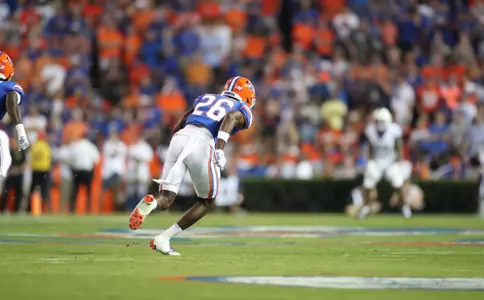 during the Gators' game against the Kentucky Wildcats on Saturday, September 10, 2022 at Ben Hill Griffin Stadium in Gainesville, Fla. / UAA Communications photo by Isabella Marley