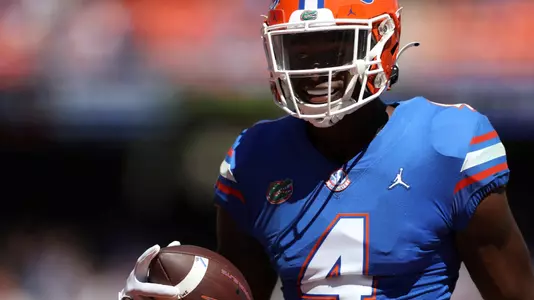 during the Gators' game against the Eastern Washington Eagles on Sunday, October 2, 2022 at Ben Hill Griffin Stadium in Gainesville, Fla. / UAA Communications photo by Tim Casey