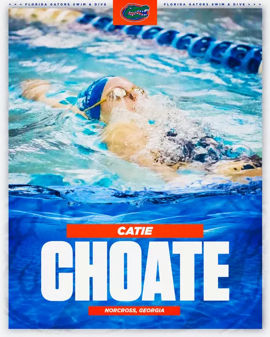 Catie Choate Signing Day Graphic