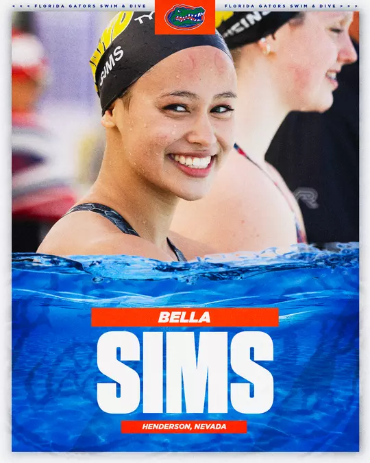 Bella Sims Signing Day Graphic