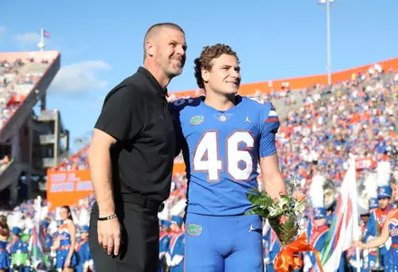 during the Gators' game against the South Carolina Gamecocks on Saturday, November 12, 2022 at Ben Hill Griffin Stadium in Gainesville, Fla. / UAA Communications photo by Hannah White