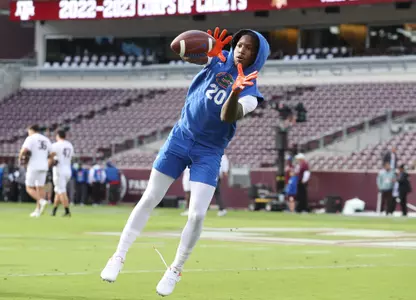 during the Gators' game against the Texas A&M Aggies on Friday, March 18, 2011 at Kyle Field in College Station, Tex. / UAA Communications photo by Maddie Washburn