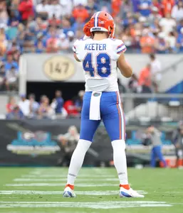 during the Gators' game against the Georgia Bulldogs on Saturday, October 29, 2022 at Ben Hill Griffin Stadium in Gainesville, Fla. / UAA Communications photo by Isabella Marley