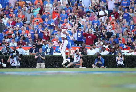 during the Gators' game against the South Carolina Gamecocks on Saturday, November 12, 2022 at Ben Hill Griffin Stadium in Gainesville, Fla. / UAA Communications photo by Isabella Marley