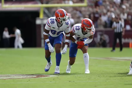 during the Gators' game against the Texas A&M Aggies on Saturday, November 5, 2022 at Kyle Field in College Station, TX / UAA Communications photo by Hannah White