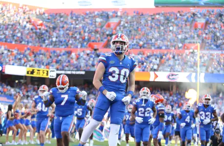 during the Gators' game against the South Carolina Gamecocks on Saturday, November 12, 2022 at Ben Hill Griffin Stadium in Gainesville, Fla. / UAA Communications photo by Brieanna Andrews