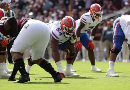 during the Gators' game against the Texas A&M Aggies on Friday, March 18, 2011 at Kyle Field in College Station, Tex. / UAA Communications photo by Maddie Washburn
