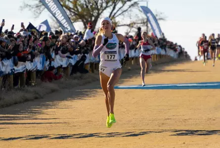 during the NCAA Championships cross country meet on Friday, March 18, 2011 at the Greiner Family OSU Cross Country Course in Stillwater, Okla. / UAA Communications photo by Elijah Agurs