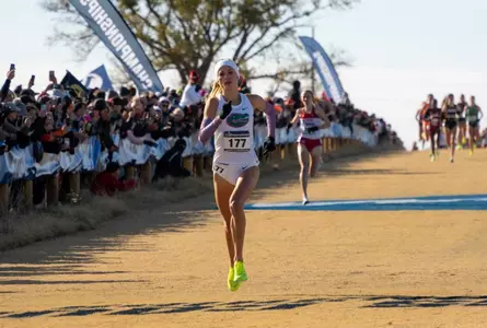 during the NCAA Championships cross country meet on Friday, March 18, 2011 at the Greiner Family OSU Cross Country Course in Stillwater, Okla. / UAA Communications photo by Elijah Agurs