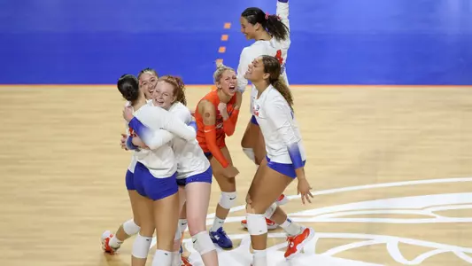 during the Gators' match against the Kentucky Wildcats on Saturday, November 19, 2022 at Exactech Arena at the Stephen C. O'Connell Center in Gainesville, Fla. / UAA Communications photo by Ashley Ray