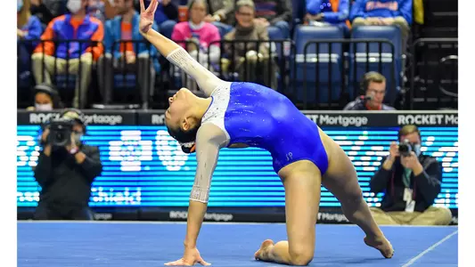 Leanne Wong - 220211 floor exercise versus LSU