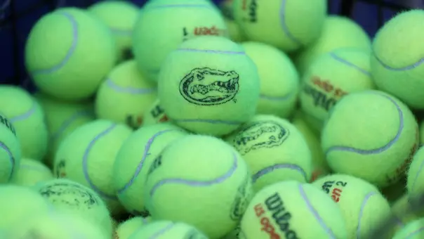 during the Gators' match on Friday, November 4, 2022 at Linder Stadium at Ring Tennis Complex in Gainesville, FL / UAA Communications photo by Anna Carrington