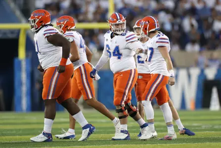 during the Gators' game against the Kentucky Wildcats on Saturday, October 2, 2021 at Kroger Field in Lexington, Ky. / UAA Communications photo by Courtney Culbreath