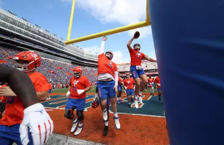 during the Gators' game against the Vanderbilt Commodores on Saturday, October 9, 2021 at Ben Hill Griffin Stadium in Gainesville, Fla. / UAA Communications photo by Isabella Marley