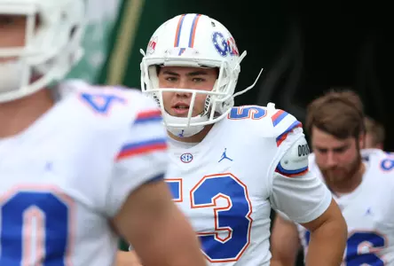 during the Gators' game against the USF Bulls on Saturday, September 11, 2021 at Raymond James Stadium in Tampa, Fla. / UAA Communications photo by Isabella Marley