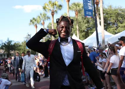 during the Gators' game against the FAU Owls on Saturday, September 4, 2021 at Ben Hill Griffin Stadium in Gainesville, Fla. / UAA Communications photo by Hannah White