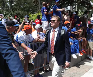 during the Gators' game against the Alabama Crimson Tide on Saturday, September 18, 2021 at Ben Hill Griffin Stadium in Gainesville, Fla. / UAA Communications photo by Jordan McKendrick