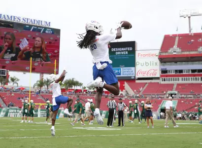 during the Gators' game against the USF Bulls on Saturday, September 11, 2021 at Raymond James Stadium in Tampa, Fla. / UAA Communications photo by Hannah White