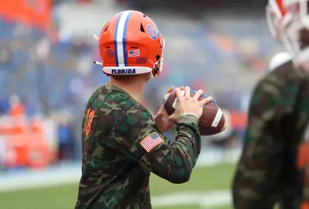 during the Gators' game against the Samford Bulldogs on Saturday, November 13, 2021 at Ben Hill Griffin Stadium in Gainesville, Fla. / UAA Communications photo by Anna Carrington