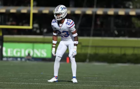 during the Gators' game against the Vanderbilt Commodores on Saturday, November 21, 2020 at Vanderbilt Stadium in Nashville, Tenn. / UAA Communications photo by Tim Casey