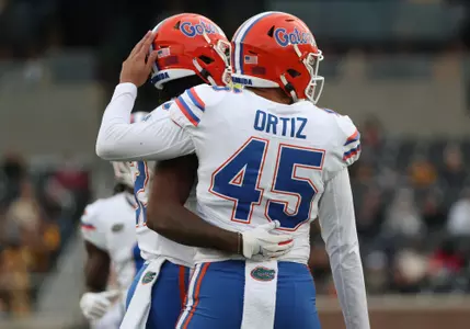 during the Gators' game against the Missouri Tigers on Saturday, November 20, 2021 at Faurot Field in Columbia, MO / UAA Communications photo by Courtney Culbreath