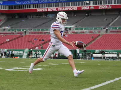 during the Gators' game against the USF Bulls on Saturday, September 11, 2021 at Raymond James Stadium in Tampa, Fla. / UAA Communications photo by Hannah White