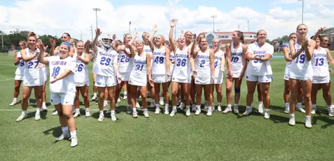 Florida lacrosse No. 5 in NCAA Tournament action