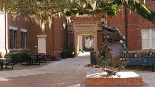 UF Warrington College of Business - Gator on Globe