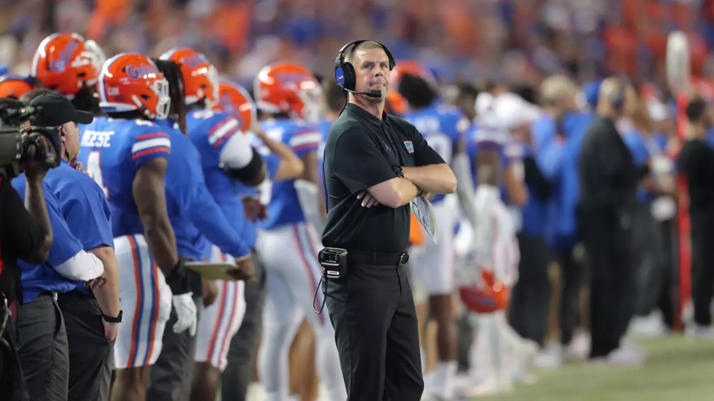 during the Gators' game against the Kentucky Wildcats on Saturday, September 10, 2022 at Ben Hill Griffin Stadium in Gainesville, Fla. / UAA Communications photo by Jay Metz