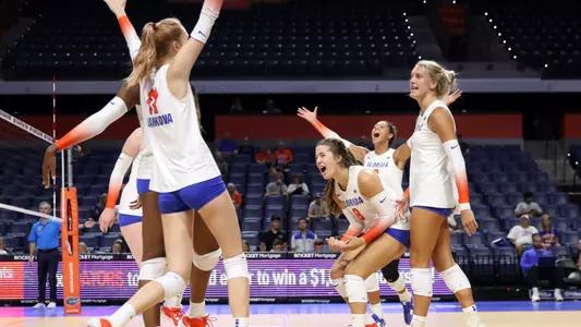during the Gators' match against the Georgia Southern Eagles on Friday, September 9, 2022 at Exactech Arena at the Stephen C. O'Connell Center in Gainesville, Fla. / UAA Communications photo by Hannah White