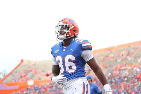 during the Gators' game against the Kentucky Wildcats on Saturday, September 10, 2022 at Ben Hill Griffin Stadium in Gainesville, Fla. / UAA Communications photo by Isabella Marley