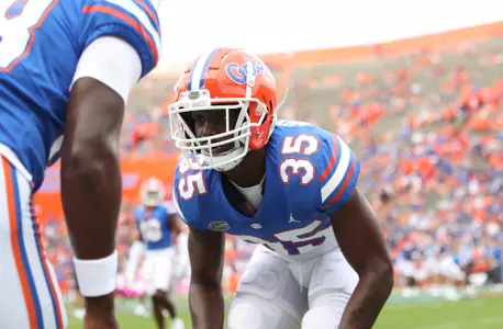 during the Gators' game against the Kentucky Wildcats on Saturday, September 10, 2022 at Ben Hill Griffin Stadium in Gainesville, Fla. / UAA Communications photo by Isabella Marley