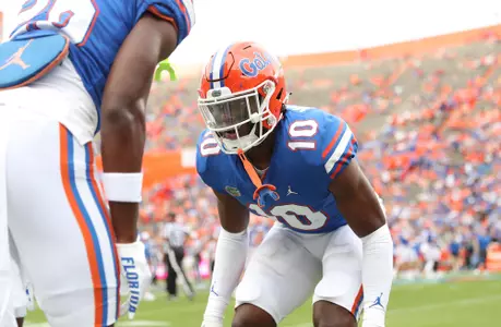 during the Gators' game against the Kentucky Wildcats on Saturday, September 10, 2022 at Ben Hill Griffin Stadium in Gainesville, Fla. / UAA Communications photo by Isabella Marley
