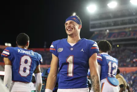 during the Gators' game against the Utah Utes on Saturday, September 3, 2022 at Ben Hill Griffin Stadium in Gainesville, Fla. / UAA Communications photo by Hannah White
