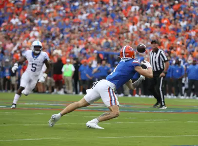 during the Gators' game against the Kentucky Wildcats on Saturday, September 10, 2022 at Ben Hill Griffin Stadium in Gainesville, Fla. / UAA Communications photo by Maddie Washburn